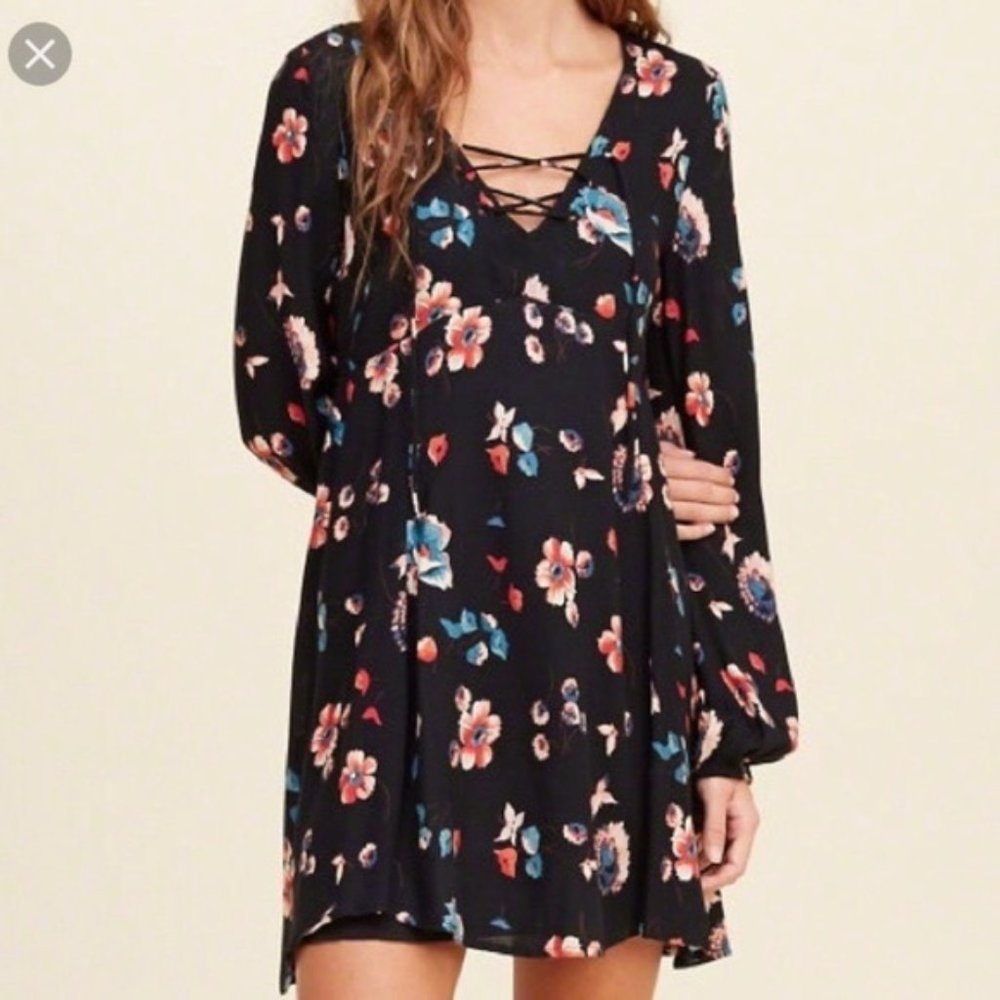 Hollister floral dress